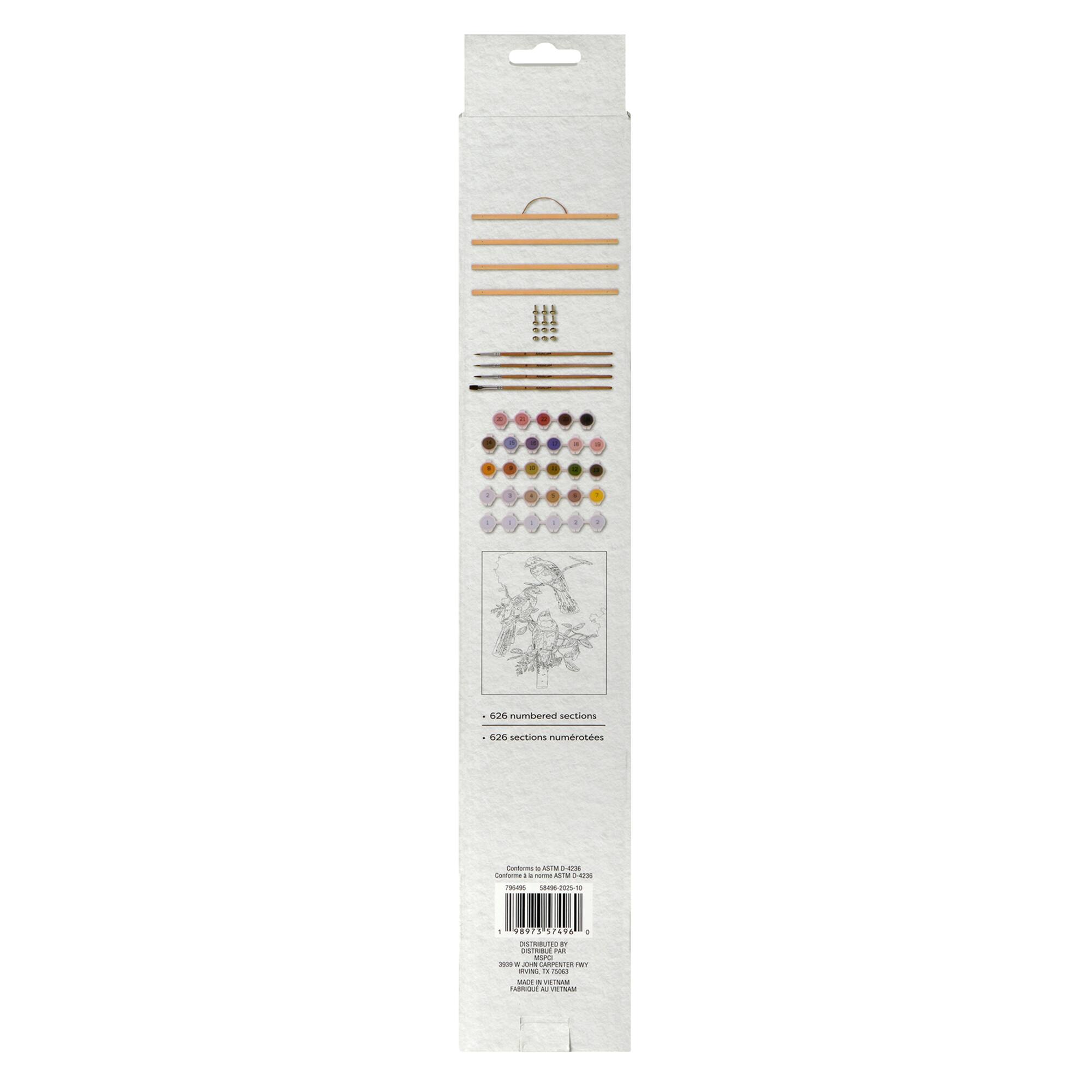 16" x 20" 3 Birds Paint-by-Number Kit by Artist's Loft®